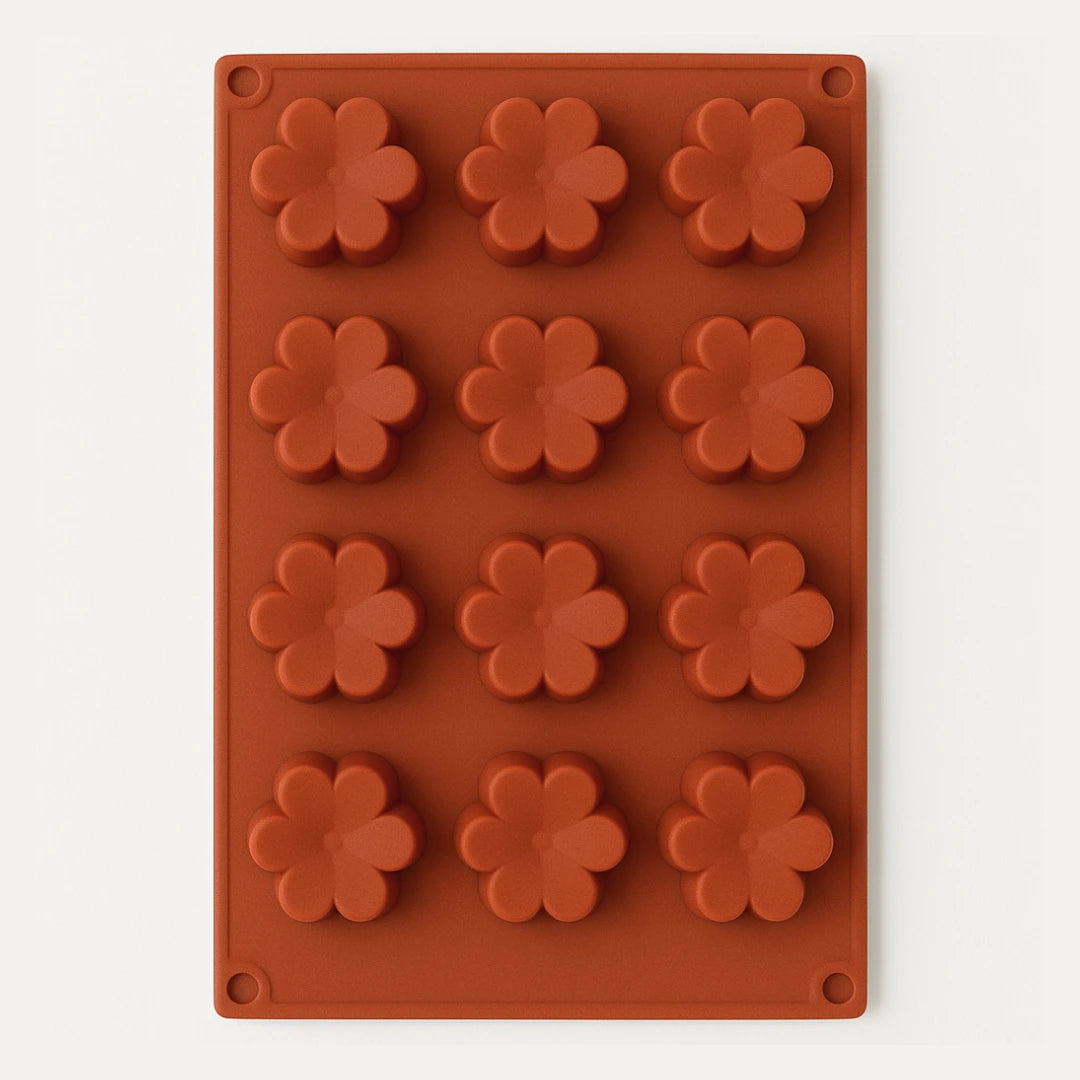 Moule Silicone Fleurs Arrondies