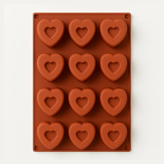 Moule Silicone Cœurs Creux