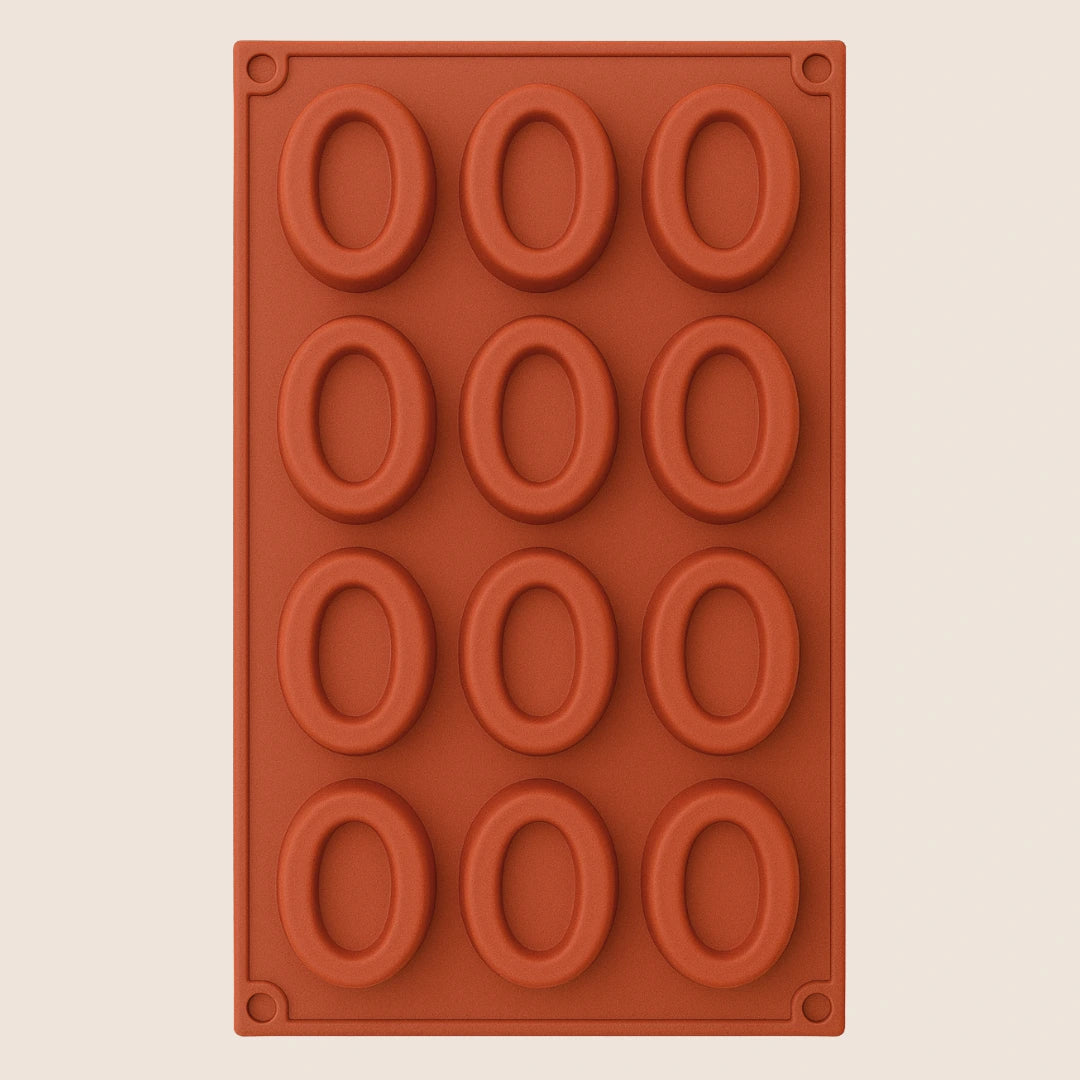 Moule Silicone Ovales Lisses