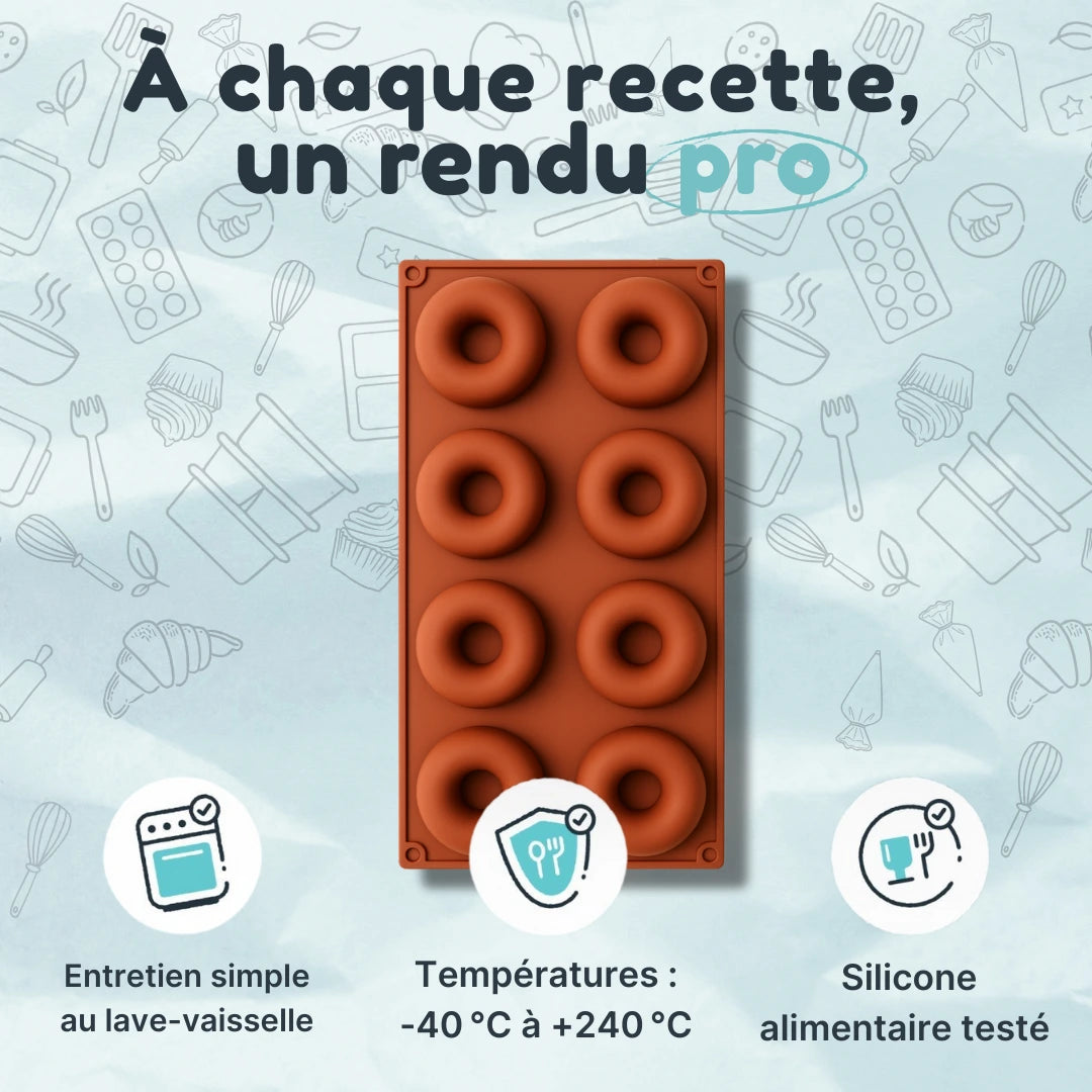 Moule Silicone Donuts XL