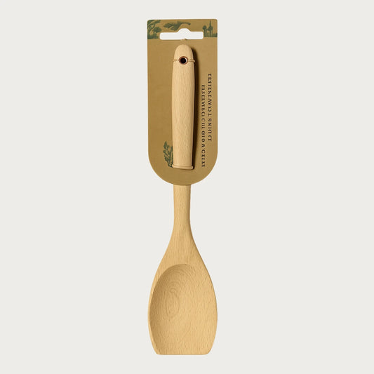 Cuillère en bois naturelle avec manche épais