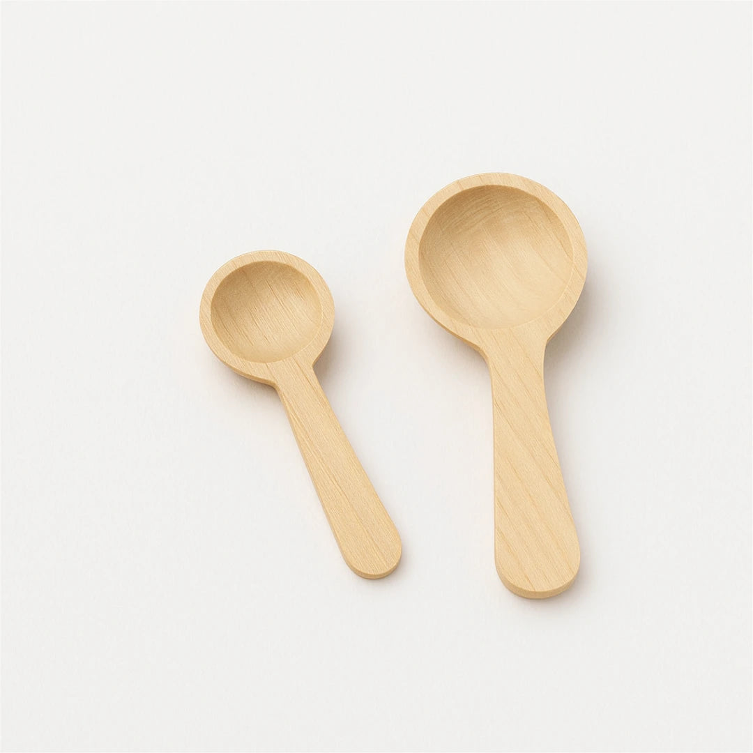 Cuillères en bois pour mesure (Set de 2)