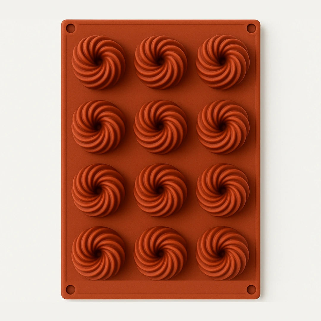 Moule Silicone Tourbillons